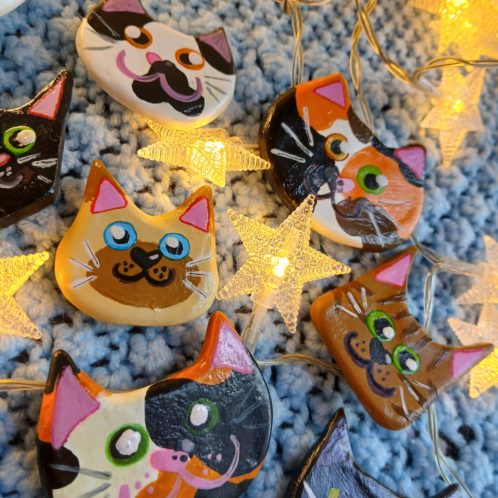 Siamese/Colorpoint Cat Face Magnet