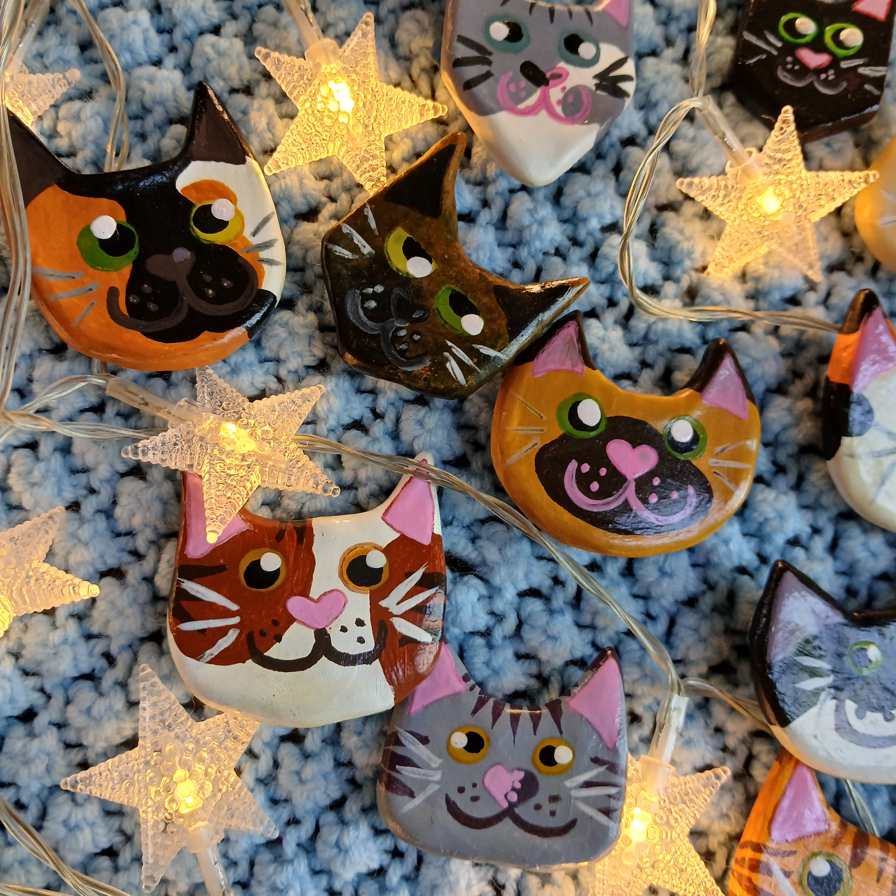 Tortoiseshell/Tortie Cat Face Magnet
