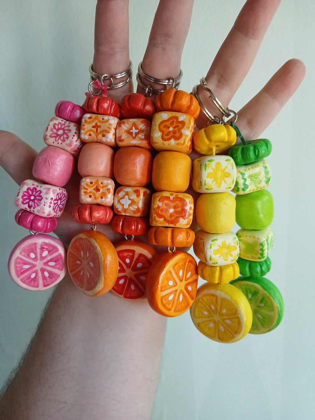 Citrus Keychains