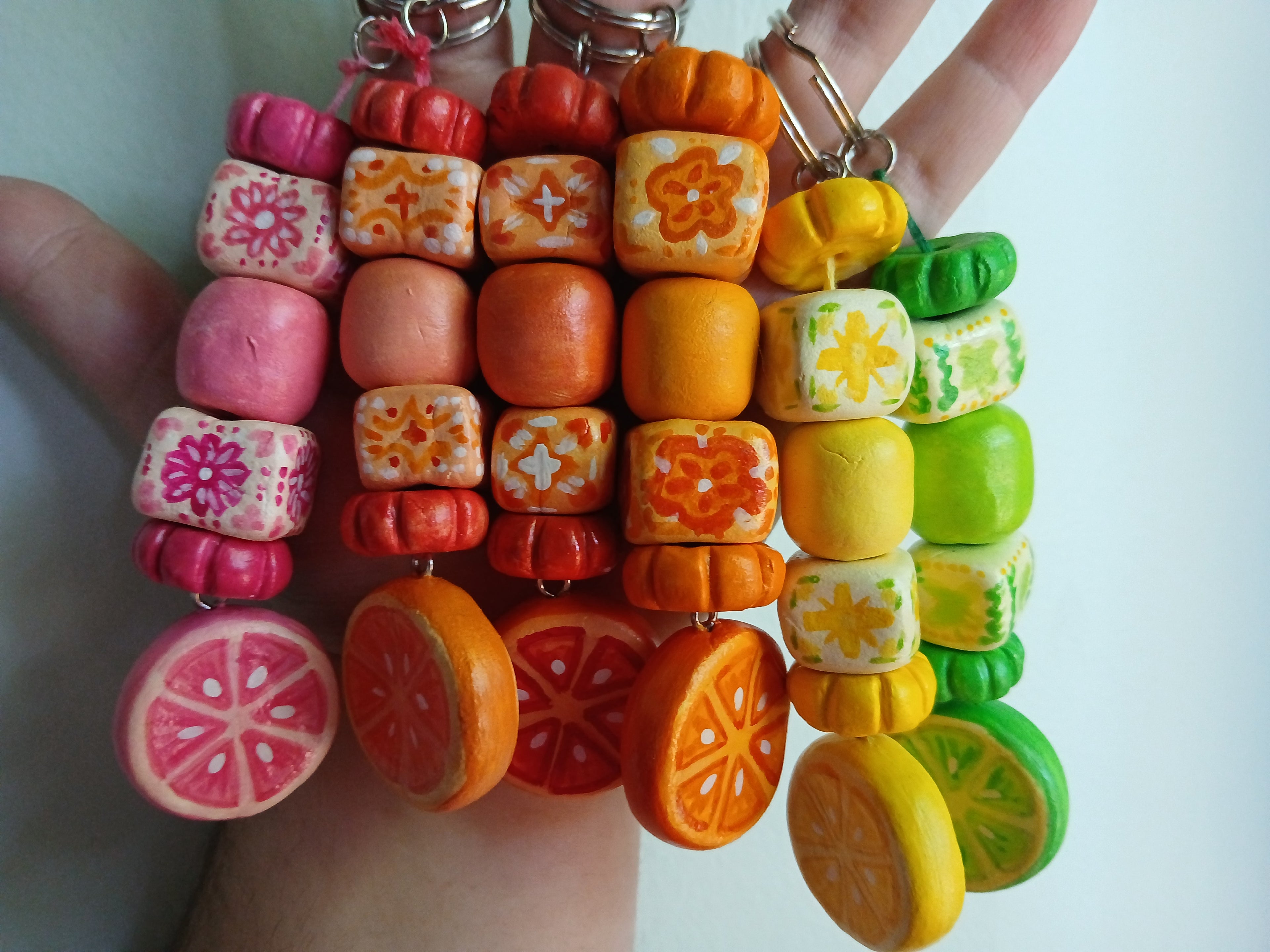 Citrus Keychains