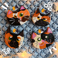 Calico Cat Face Magnet
