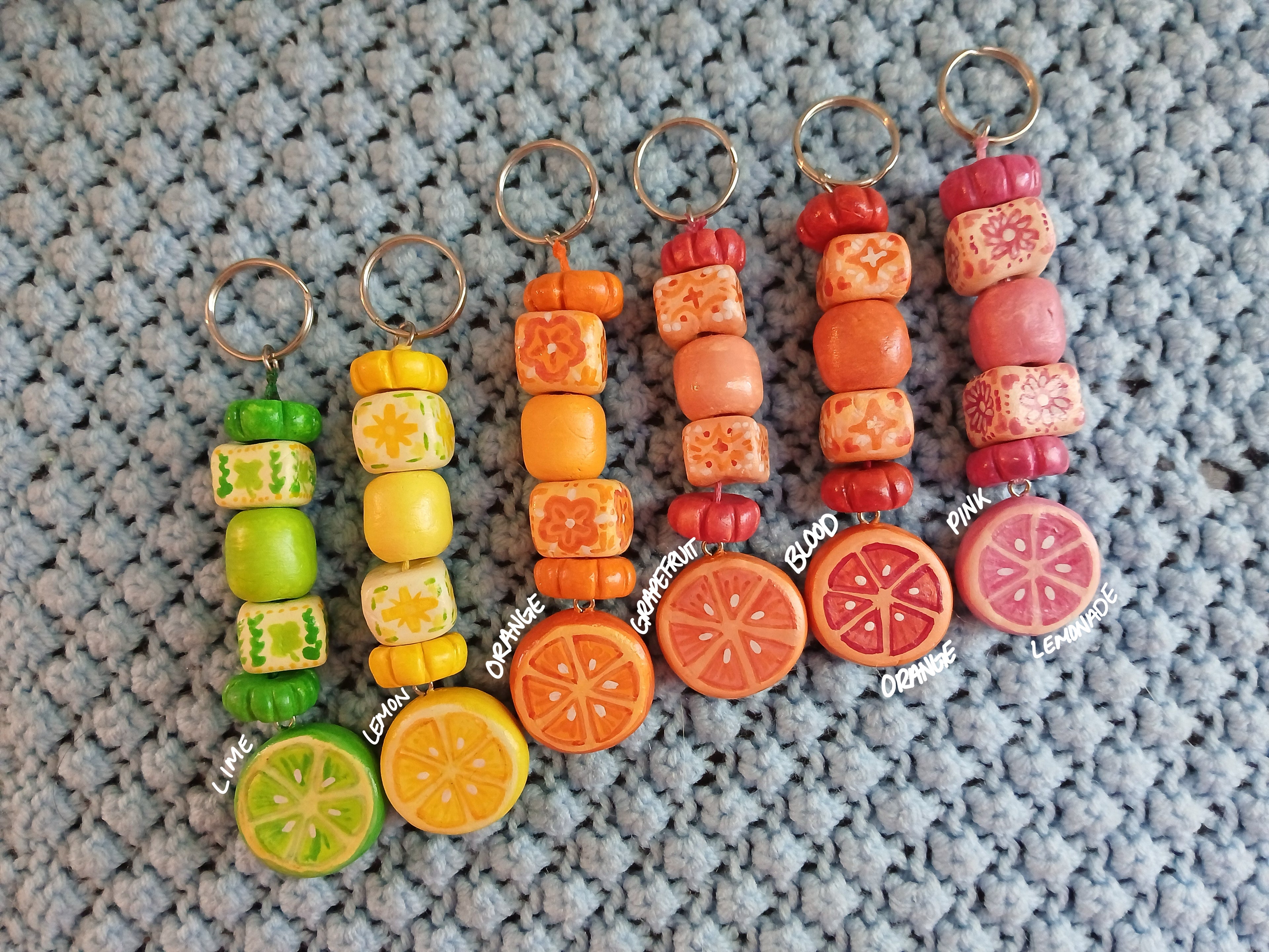 Citrus Keychains